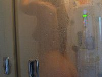 Amateur GF nude in shower