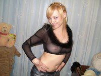 Russian amateur blonde