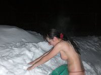 Two russian sluts at sauna