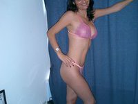Amateur wife posing topless