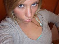 Cute amateur teen at hot party
