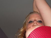 Blowjob from sexy amateur blonde