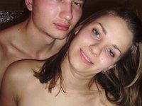 Russian teen sucking dick at sauna