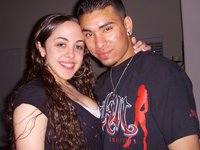Latino amateur couple