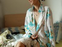 Sexy asian cutie posing nude