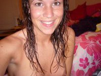 Selfshots from cute amateur girl