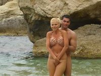 Real nudist couple