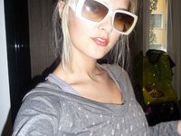 Self pics from very beautiful amateur blonde