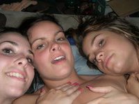 Three amateur girls