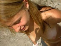 Blonde amateur teen GF