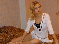 Young russian teenage blonde