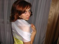Russian redhead amateur girl