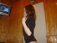 russian amateur girl smoking nude