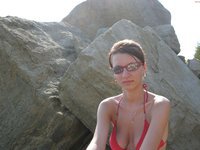 russian amateur candid girl in bikini