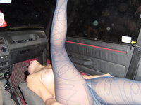 Amateur couple fucking in the car
