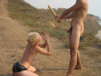 Nudist amateur couple