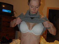 Real amateur blonde wife