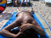 Two amateur girls at vacation
