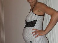 Pregnant amateur wife