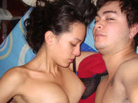 Asian amateur couple fucking at home