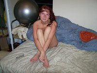 Sex with redhead amateur wife