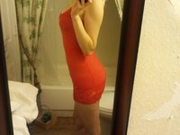 Self pics from amateur blonde wife