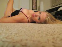 Very hot amateur blonde babe