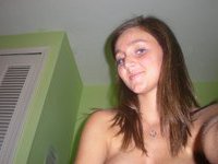 Cute amateur teen babe in her room