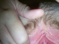 My wife exposing her pussy
