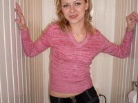 Russian amateur wife posing nude
