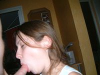 Sex with busty amateur wife