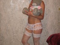 Sexy russian amateur blonde wife