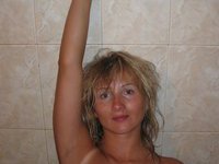 Sexy russian amateur blonde wife