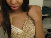 Selfie from young ebony babe