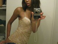 Selfie from young ebony babe