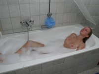 My wife naked in bathroom