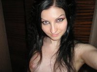 Sexy amateur brunette wife