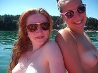 Two amateur GFs at vacation