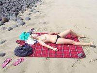 Amateur MILF at vacation