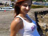 Young amateur redhead GF