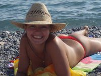 Amateur wife at vacation