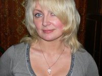 Russian amateur blonde wife