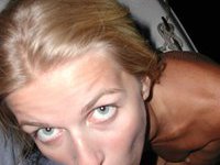 blonde amateur wife on holidays