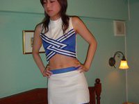 Asian cheerleader