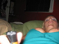chubby hot blonde wife