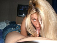 horny blond whore