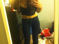shy amateur GF in her room