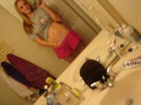 Self pics from amateur blonde GF
