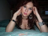 Curly amateur GF