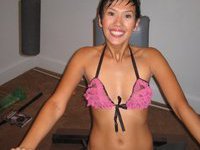 Asian amateur brunette wife